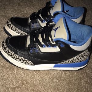 Jordan Sport Blue 3’s